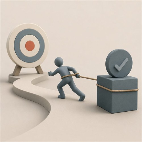 Goal Displacement illustration