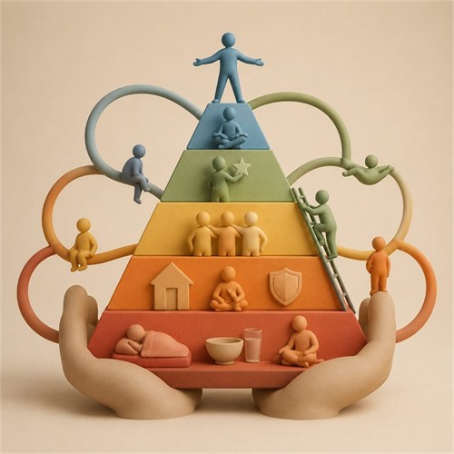 Maslow's Hierarchy of Needs illustration