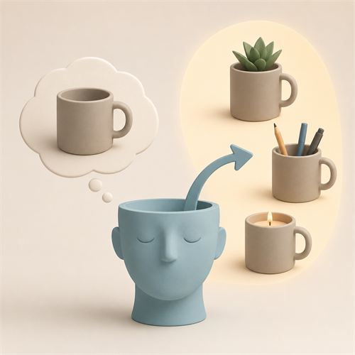 illustration av Funktionell fixering