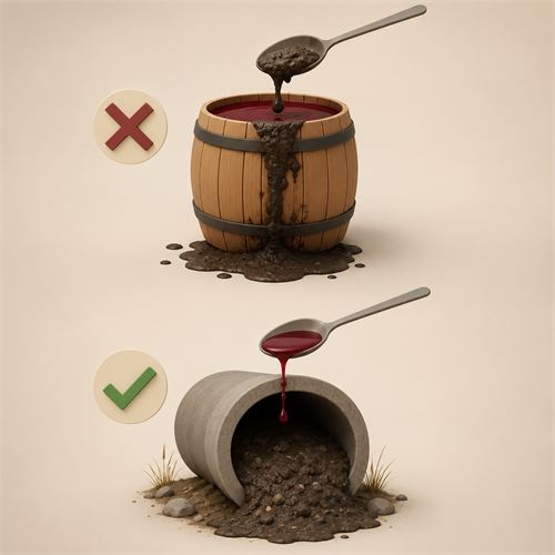 illustration av Lagen om vin och avloppsvatten