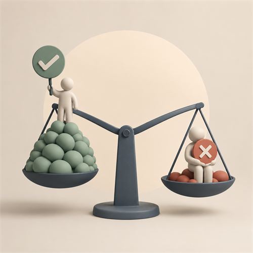 illustration av Mal-effekten