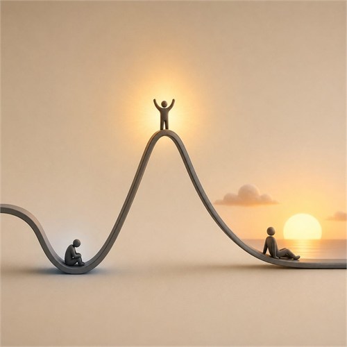 Peak End Law illustration
