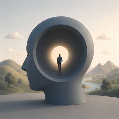 illustration av Tunnelseendeeffekten