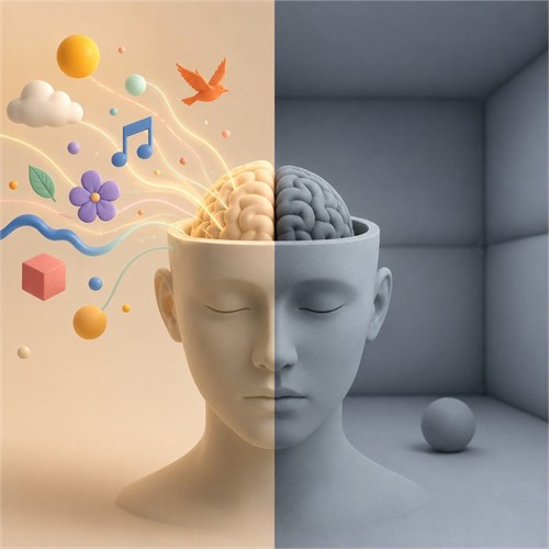 Sensory Deprivation Experiment illustration