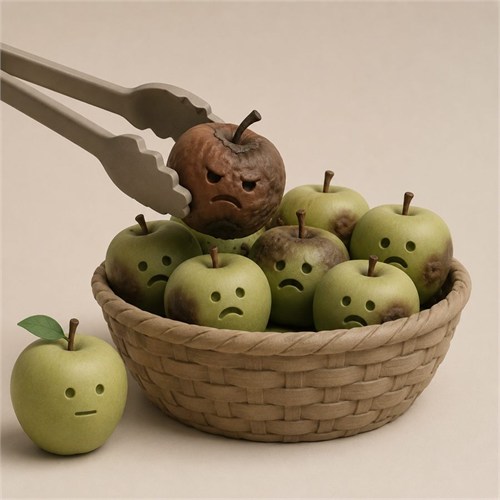 Bad Apple Rule illustration