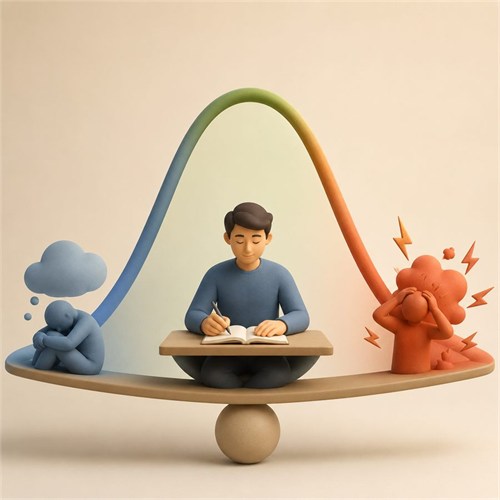 Yerkes-Dodson Law illustration