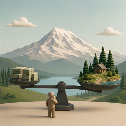 illustration av Rainier-effekten