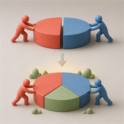 Zero-Sum Game illustration